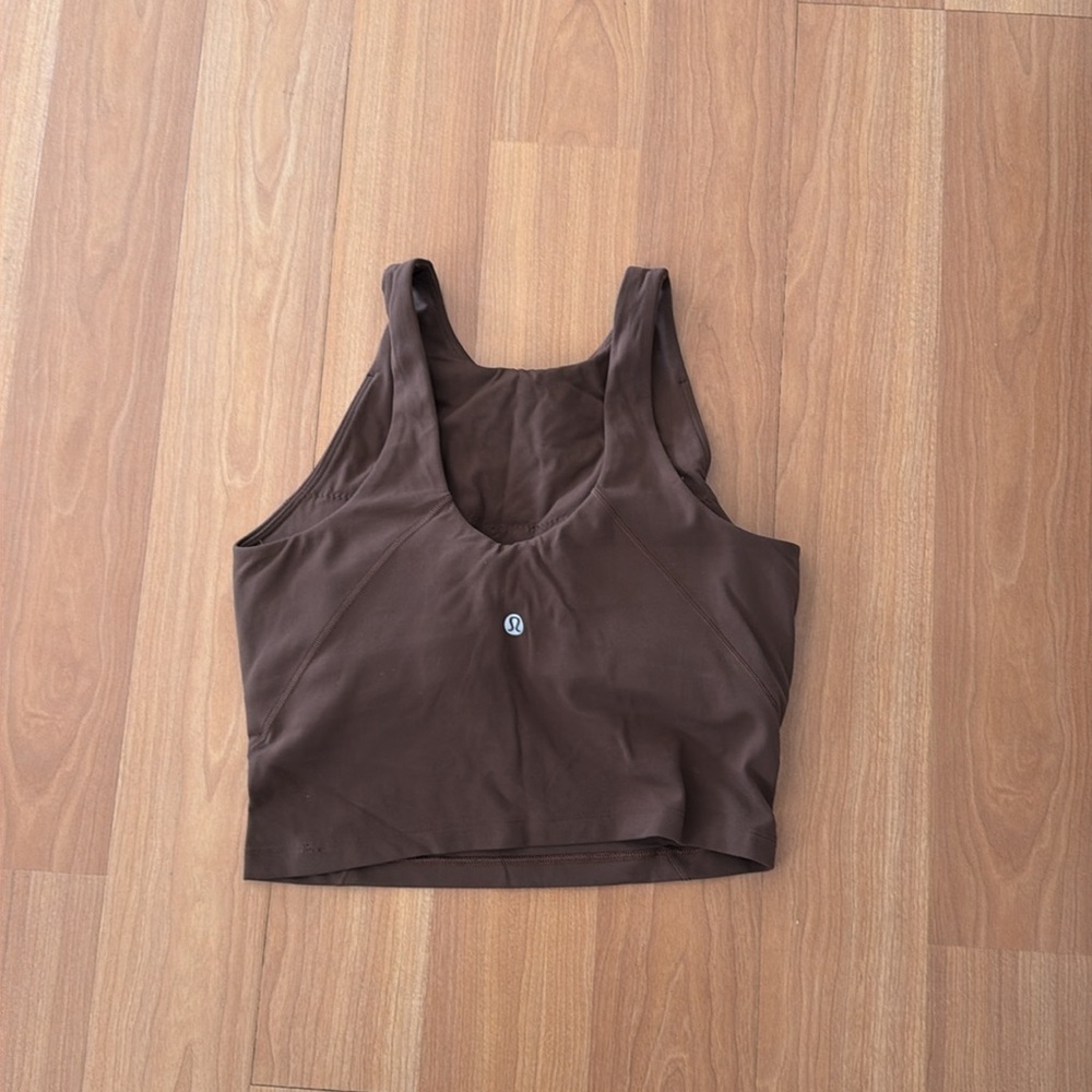 Lululemon Java High Neck Align Top. Size 6 - image 2